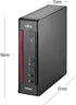 Fujitsu ESPRIMO Q558 Mini PC with 22" Monitor - Core i3-9100T, Windows 11 Pro, MS Office 2024, 16GB RAM / 512GB SSD, Refurbished