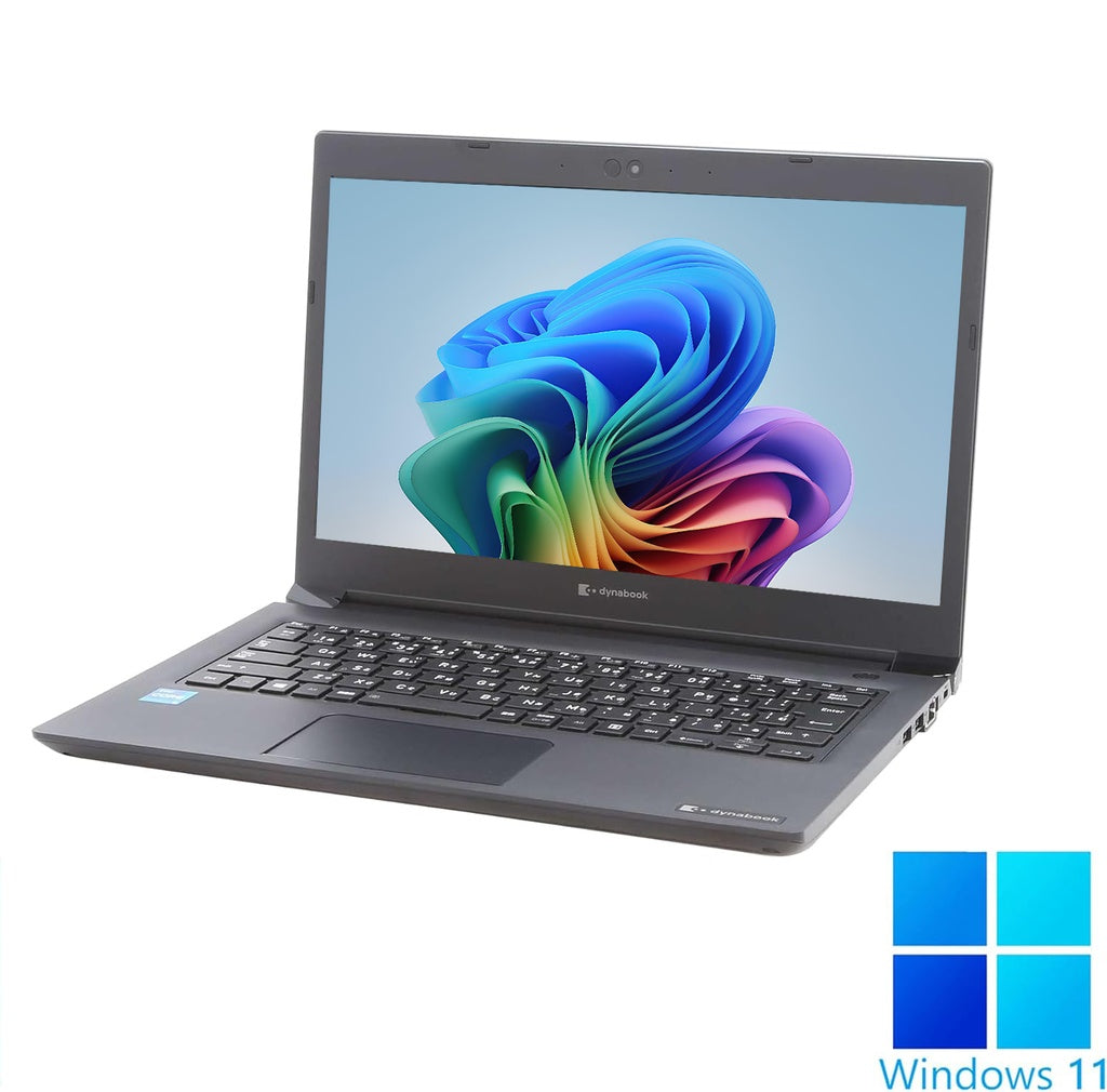 Dynabook (Toshiba) S73 Laptop, 13.3" Display - Windows 11 Pro, 256GB SSD, 8GB RAM, Core i7-10510U, Webcam, MS Office 2024, Free Mouse Included, Refurbished